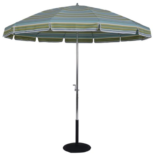 7.5 Ft. Aluminum Standard Umbrella with Crank and Tilt Umbrella
