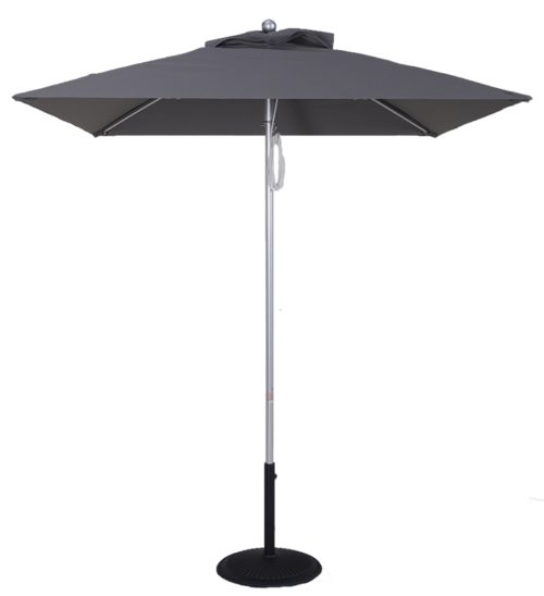 5.5 Ft Commercial Heavy Duty Aluminum Square Market Umbrella