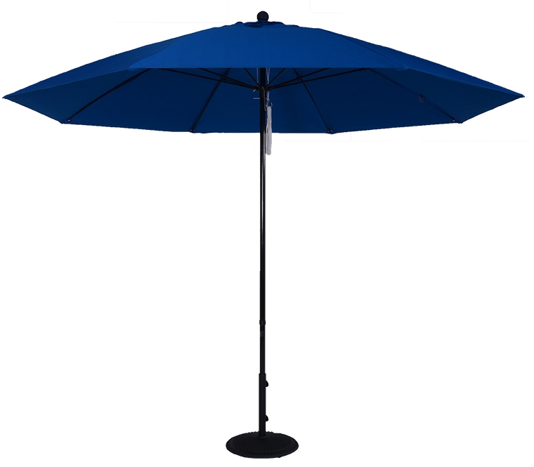11 ft. Aluminum Market Umbrella w/ Double Pulley