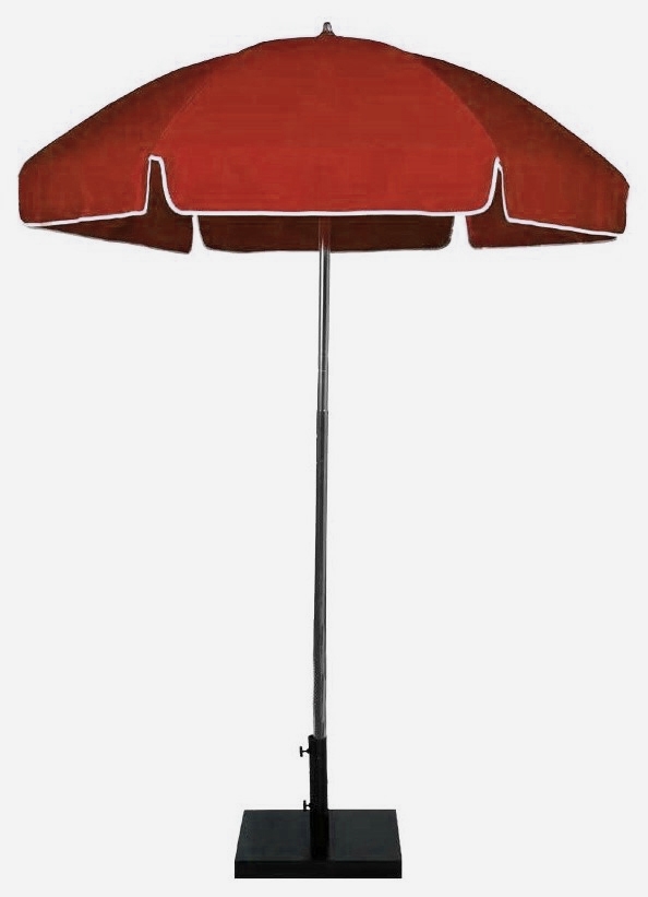 6.5 ft Jockey Red Patio Umbrella