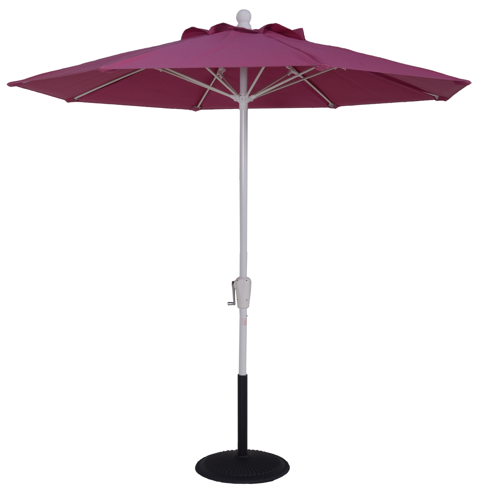 7.5 ft market umbrella with crank